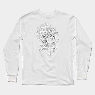 goddess of life Long Sleeve T-Shirt